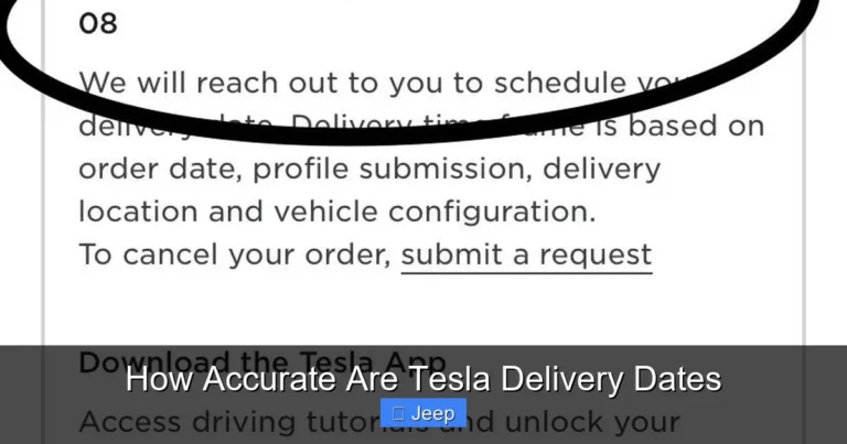 How Accurate Are Tesla Delivery Dates