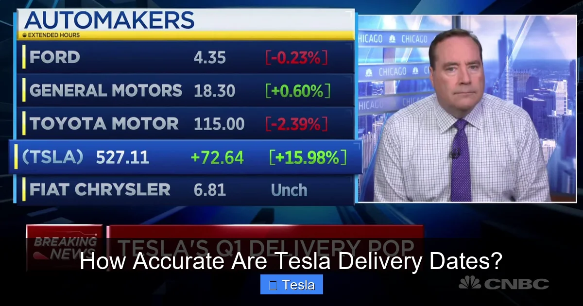 How Accurate Are Tesla Delivery Dates?