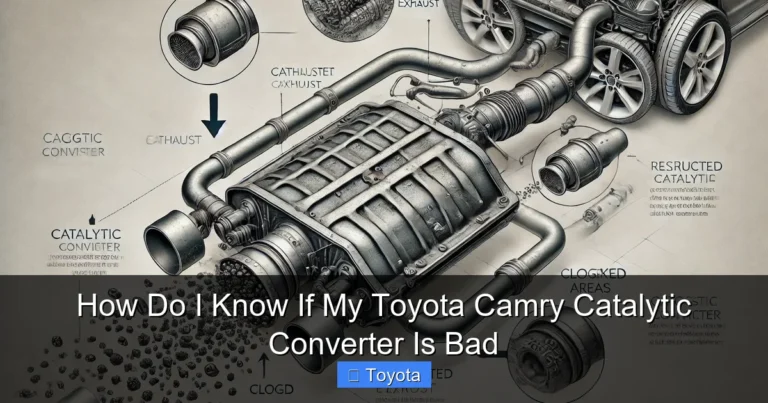 How Do I Know If My Toyota Camry Catalytic Converter Is Bad