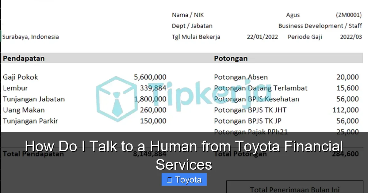 How Do I Talk to a Human from Toyota Financial Services