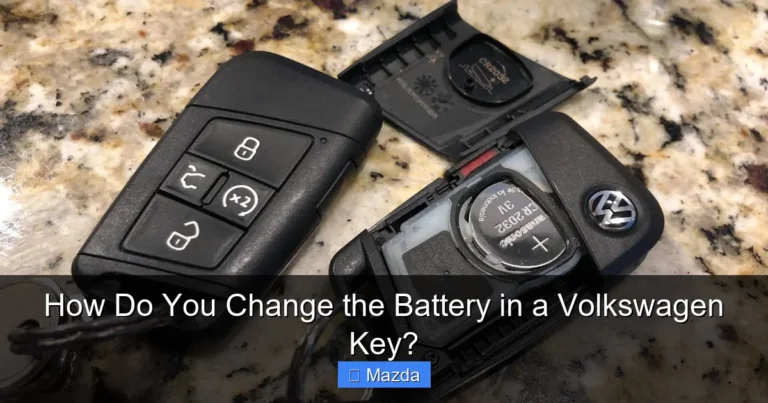How Do You Change the Battery in a Volkswagen Key?