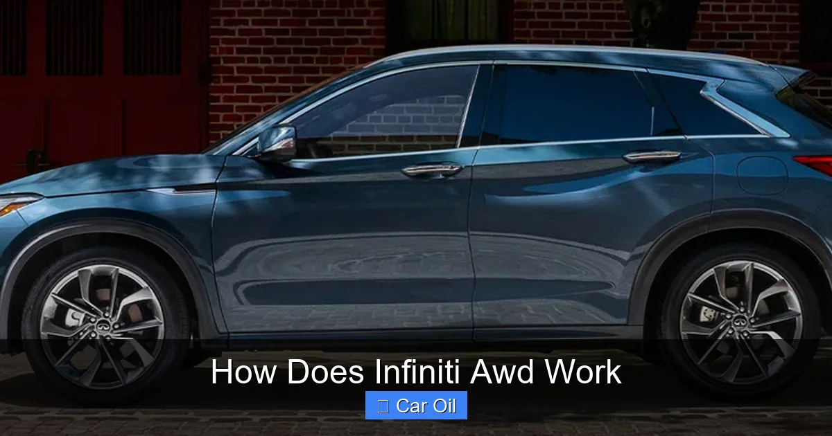 How Does Infiniti Awd Work