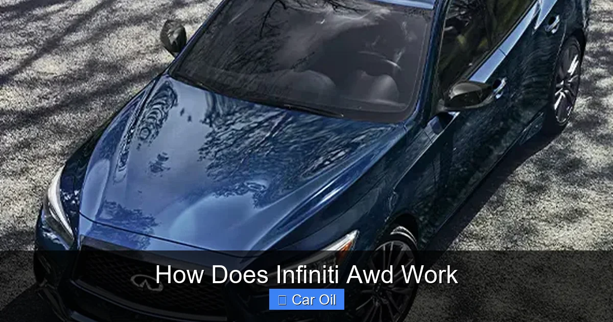 How Does Infiniti Awd Work
