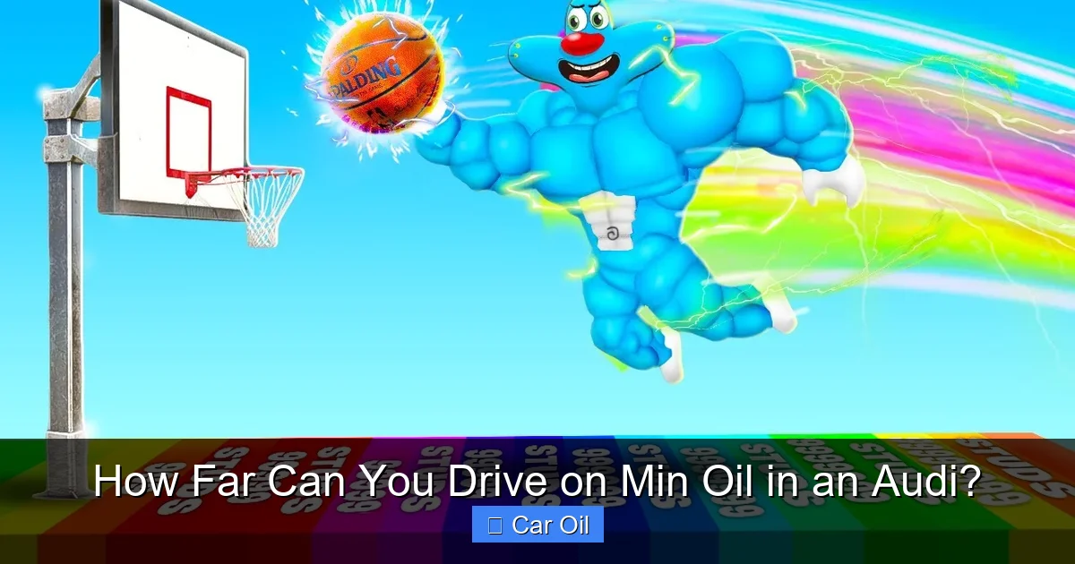 How Far Can You Drive on Min Oil in an Audi?
