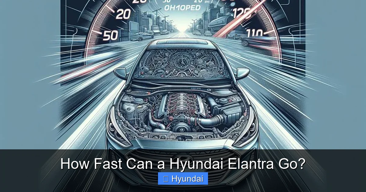 How Fast Can a Hyundai Elantra Go?