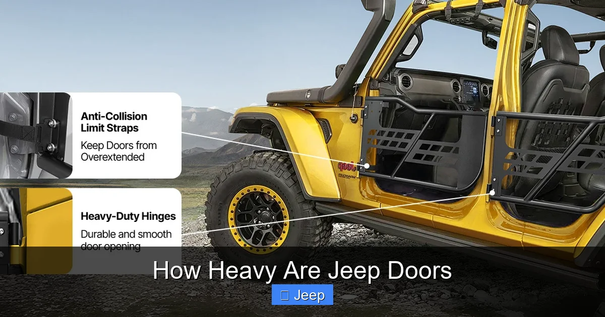 How Heavy Are Jeep Doors