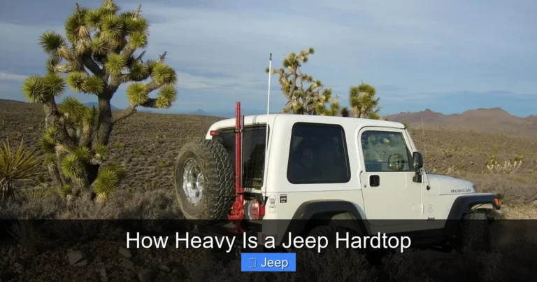 How Heavy Is a Jeep Hardtop
