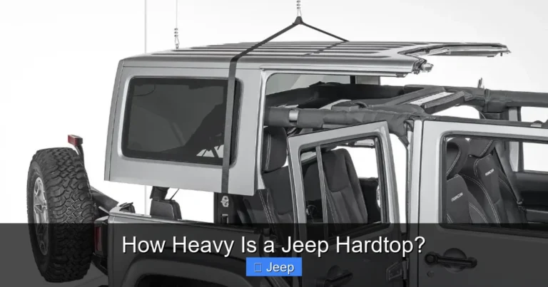 How Heavy Is a Jeep Hardtop?