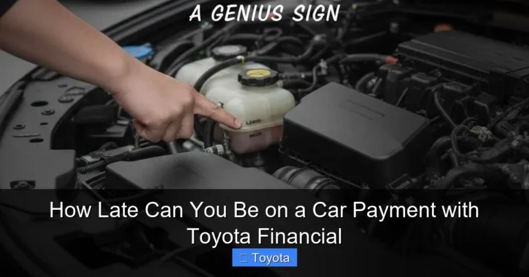 How Late Can You Be on a Car Payment with Toyota Financial