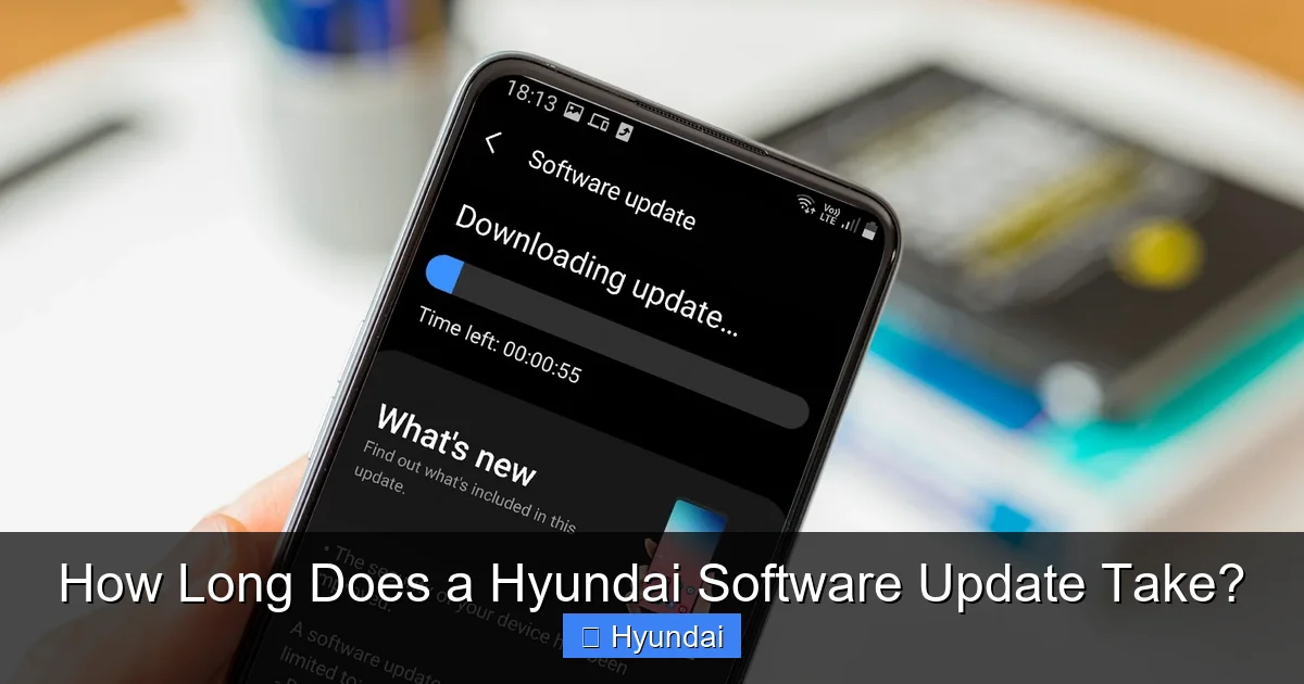 How Long Does a Hyundai Software Update Take?
