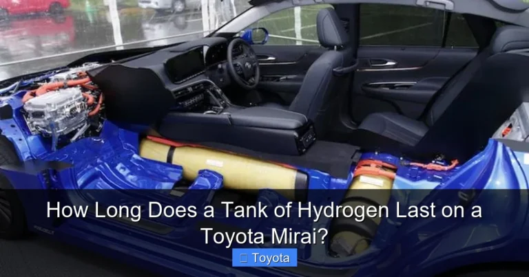 How Long Does a Tank of Hydrogen Last on a Toyota Mirai?