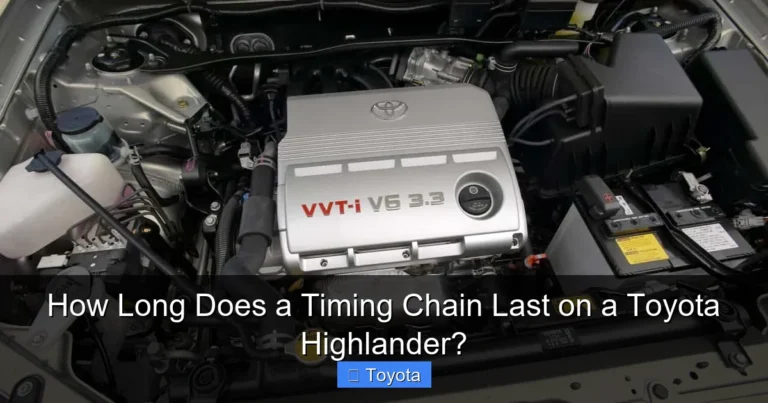 How Long Does a Timing Chain Last on a Toyota Highlander?