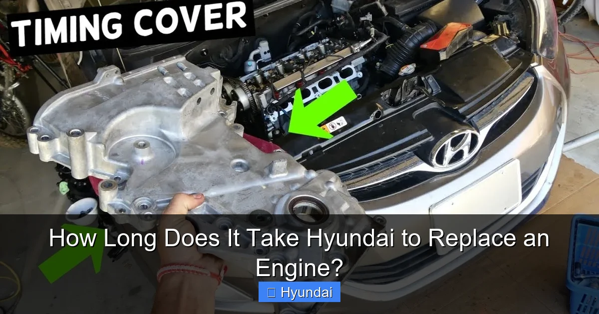 How Long Does It Take Hyundai to Replace an Engine?