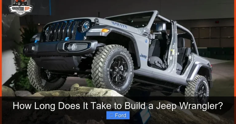 How Long Does It Take to Build a Jeep Wrangler?