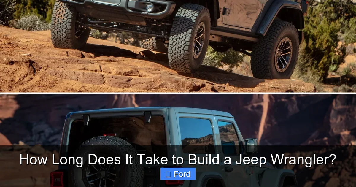 How Long Does It Take to Build a Jeep Wrangler?