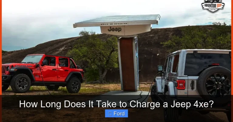 How Long Does It Take to Charge a Jeep 4xe?