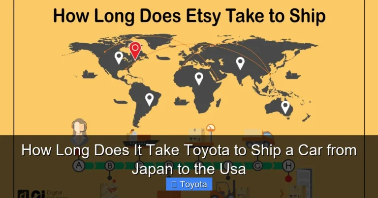 How Long Does It Take Toyota to Ship a Car from Japan to the Usa