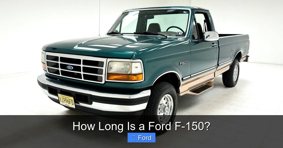 How Long Is a Ford F-150?