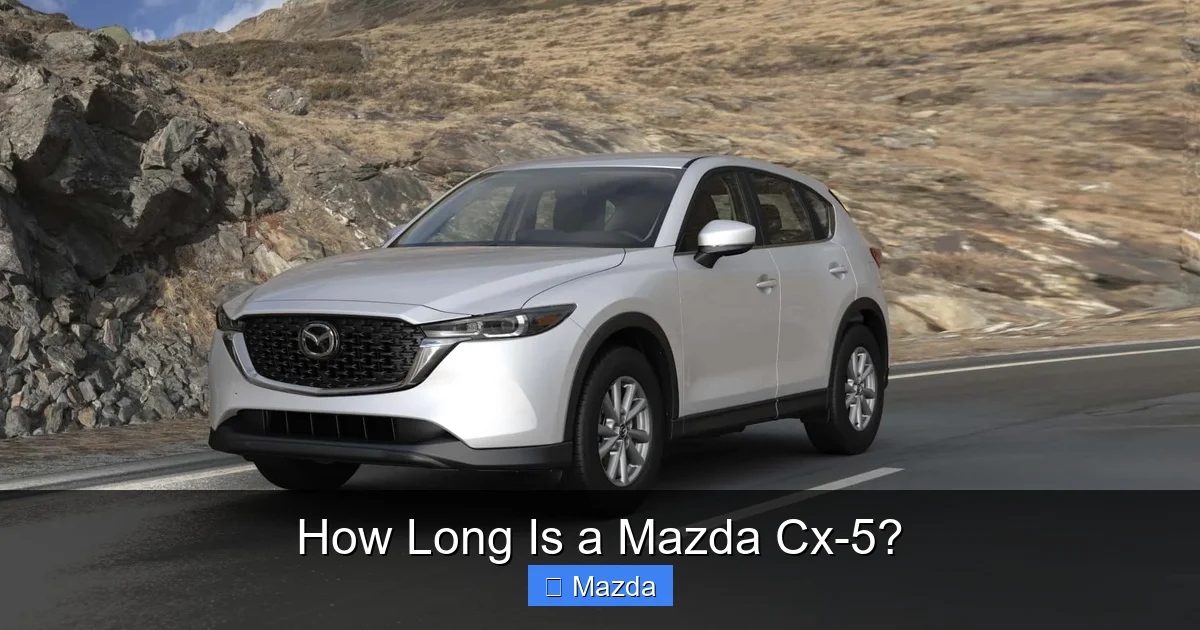 How Long Is a Mazda Cx-5?
