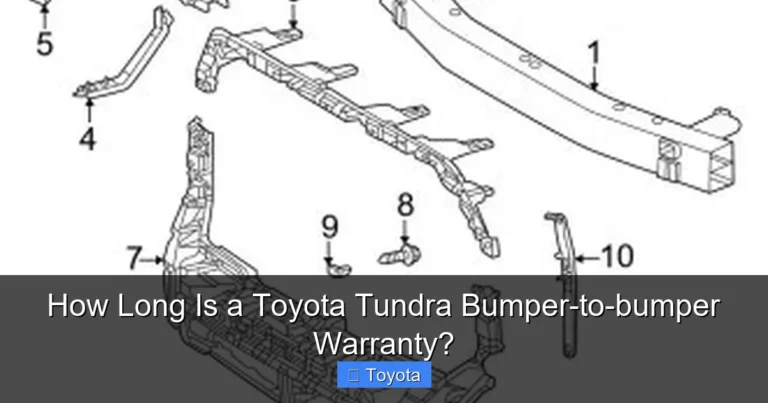 How Long Is a Toyota Tundra Bumper-to-bumper Warranty?
