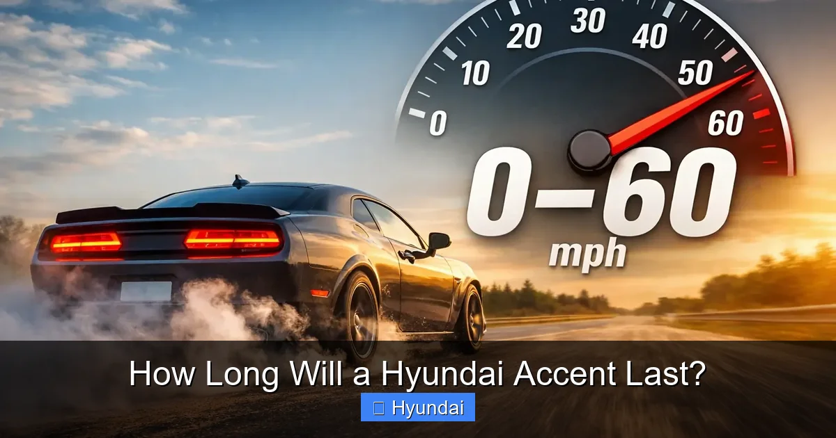 How Long Will a Hyundai Accent Last?