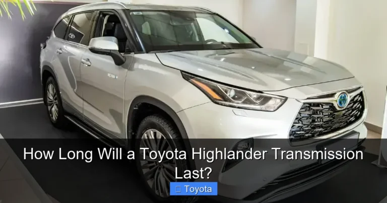 How Long Will a Toyota Highlander Transmission Last?