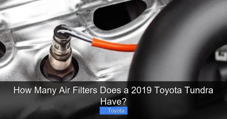How Many Air Filters Does a 2019 Toyota Tundra Have?