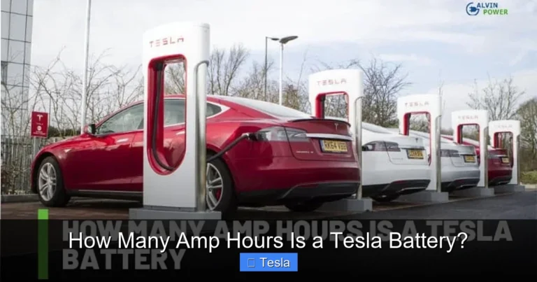 How Many Amp Hours Is a Tesla Battery?