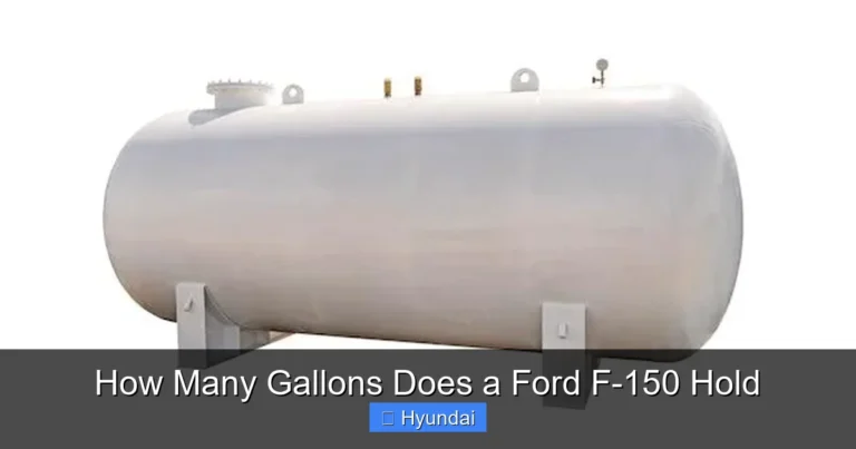 How Many Gallons Does a Ford F-150 Hold