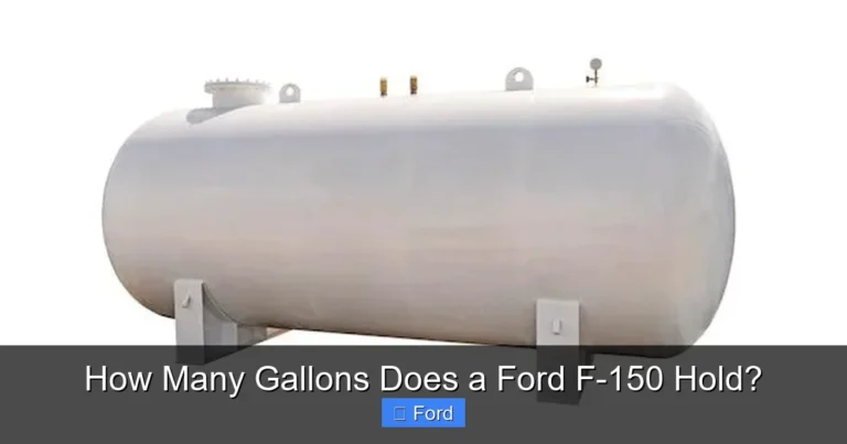 How Many Gallons Does a Ford F-150 Hold?