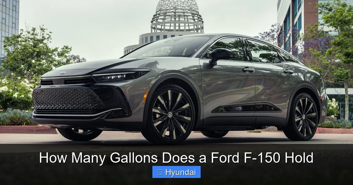 How Many Gallons Does a Ford F-150 Hold