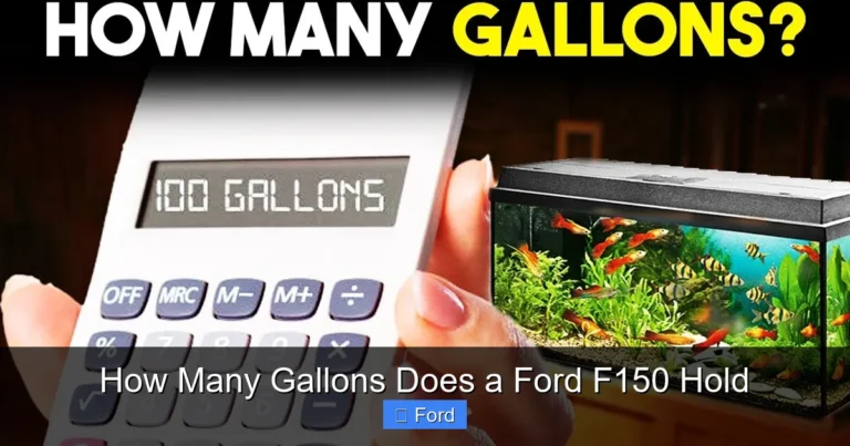 How Many Gallons Does a Ford F150 Hold