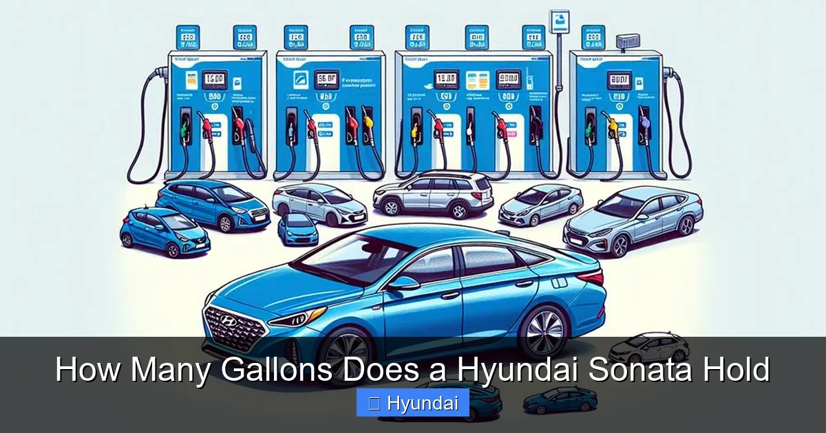 How Many Gallons Does a Hyundai Sonata Hold