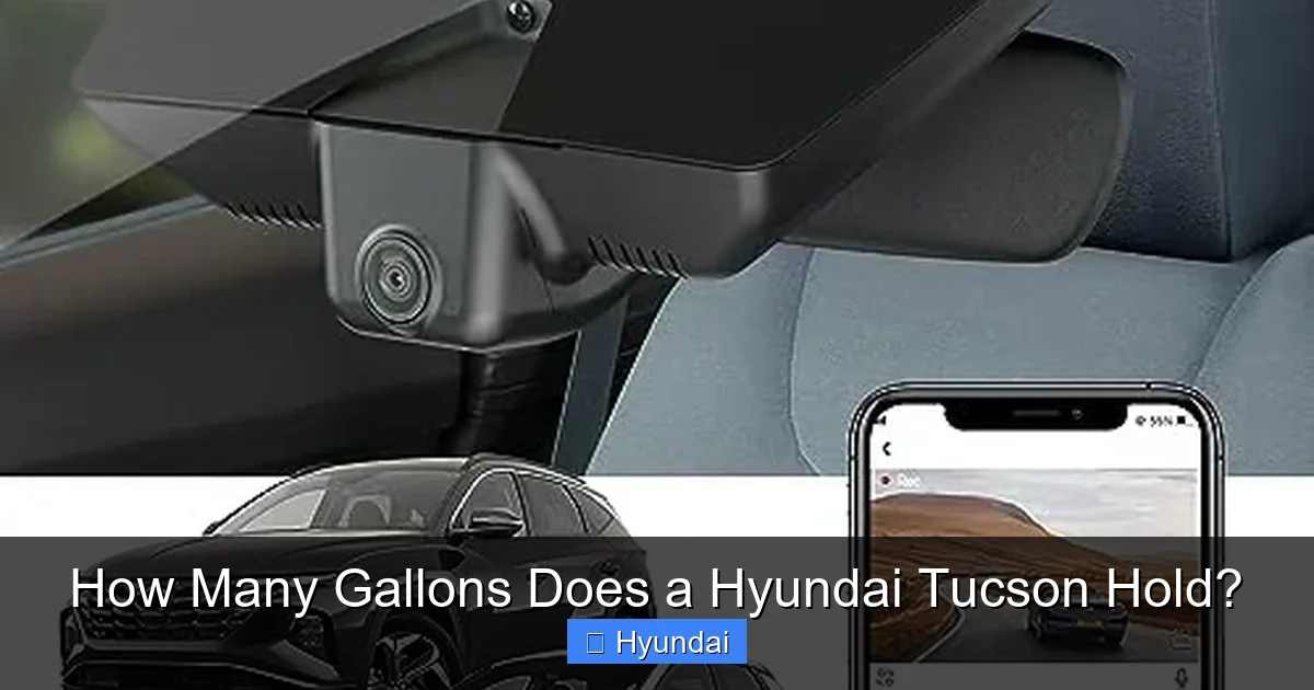 How Many Gallons Does a Hyundai Tucson Hold?