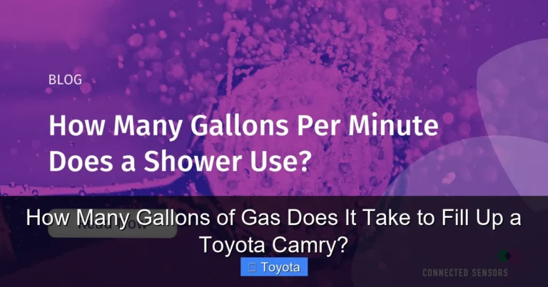 How Many Gallons of Gas Does It Take to Fill Up a Toyota Camry?