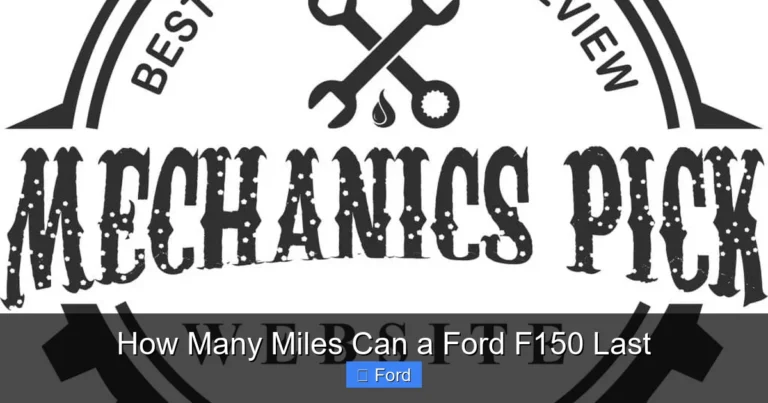 How Many Miles Can a Ford F150 Last