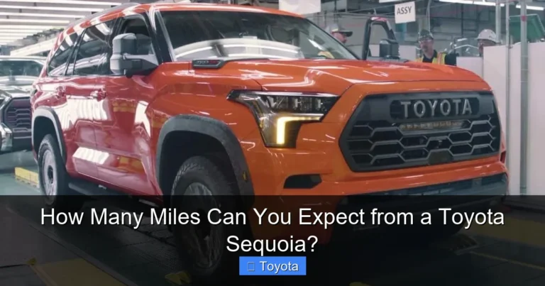 How Many Miles Can You Expect from a Toyota Sequoia?
