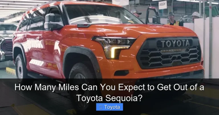 How Many Miles Can You Expect to Get Out of a Toyota Sequoia?