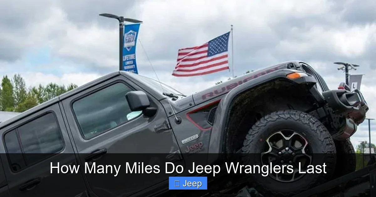 How Many Miles Do Jeep Wranglers Last