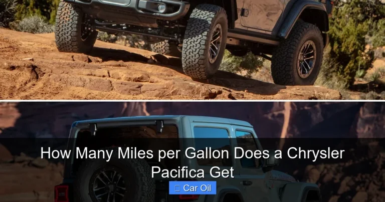 How Many Miles per Gallon Does a Chrysler Pacifica Get
