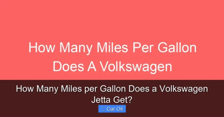 How Many Miles per Gallon Does a Volkswagen Jetta Get?