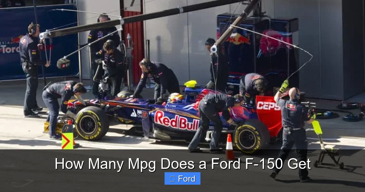 How Many Mpg Does a Ford F-150 Get