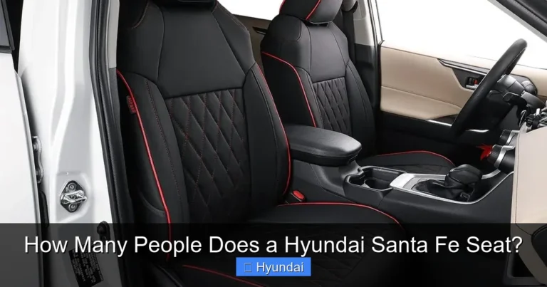 How Many People Does a Hyundai Santa Fe Seat?