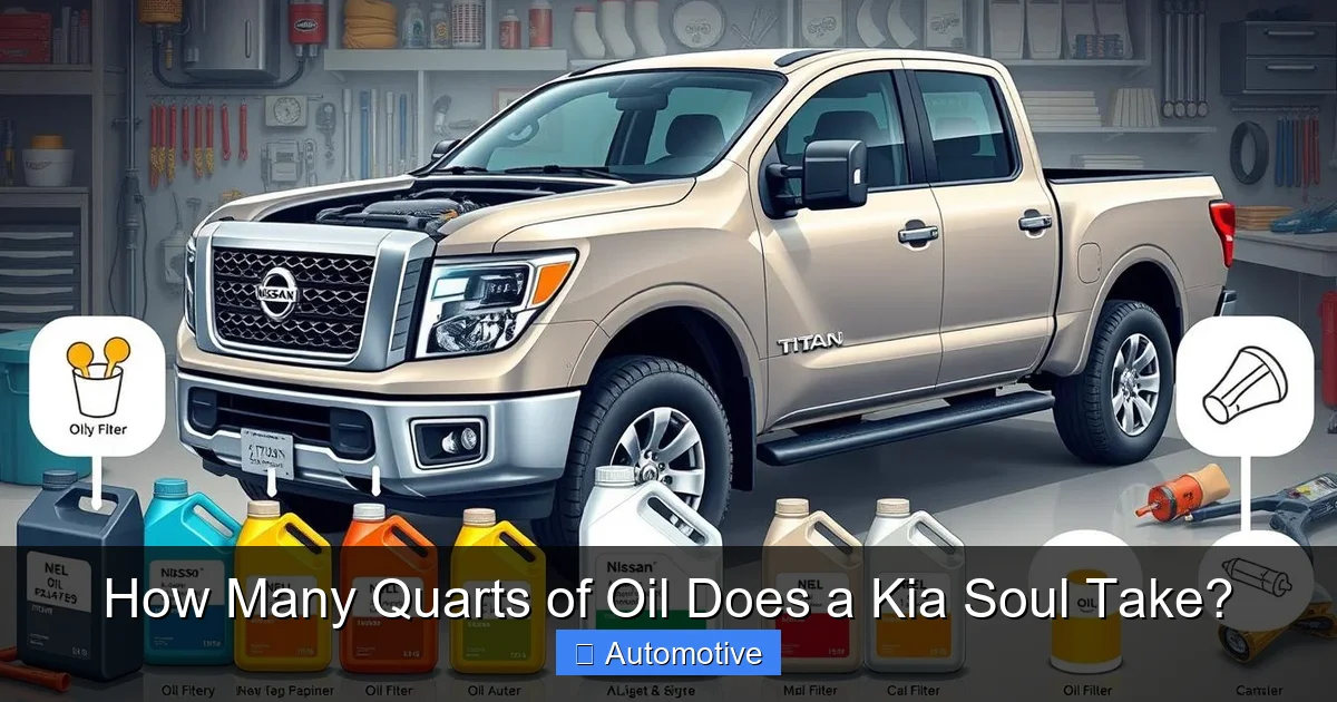 How Many Quarts of Oil Does a Kia Soul Take?