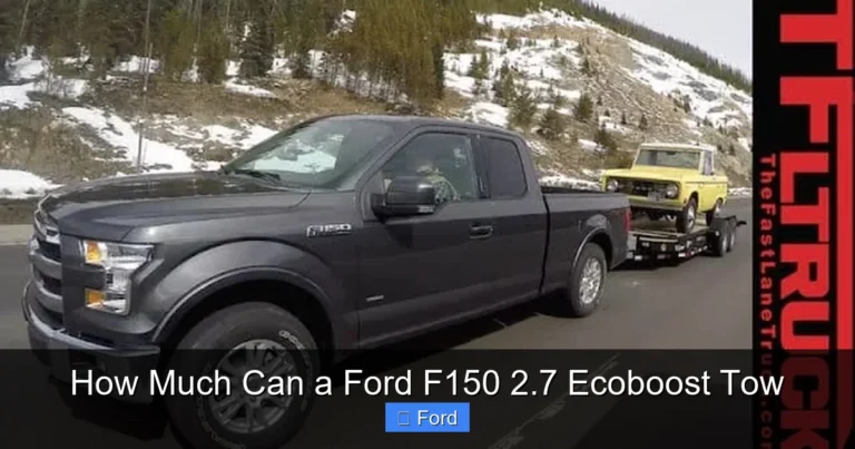 How Much Can a Ford F150 2.7 Ecoboost Tow