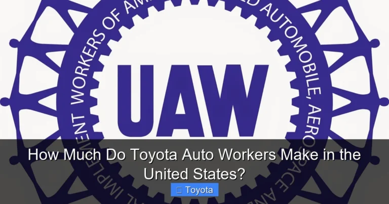 How Much Do Toyota Auto Workers Make in the United States?