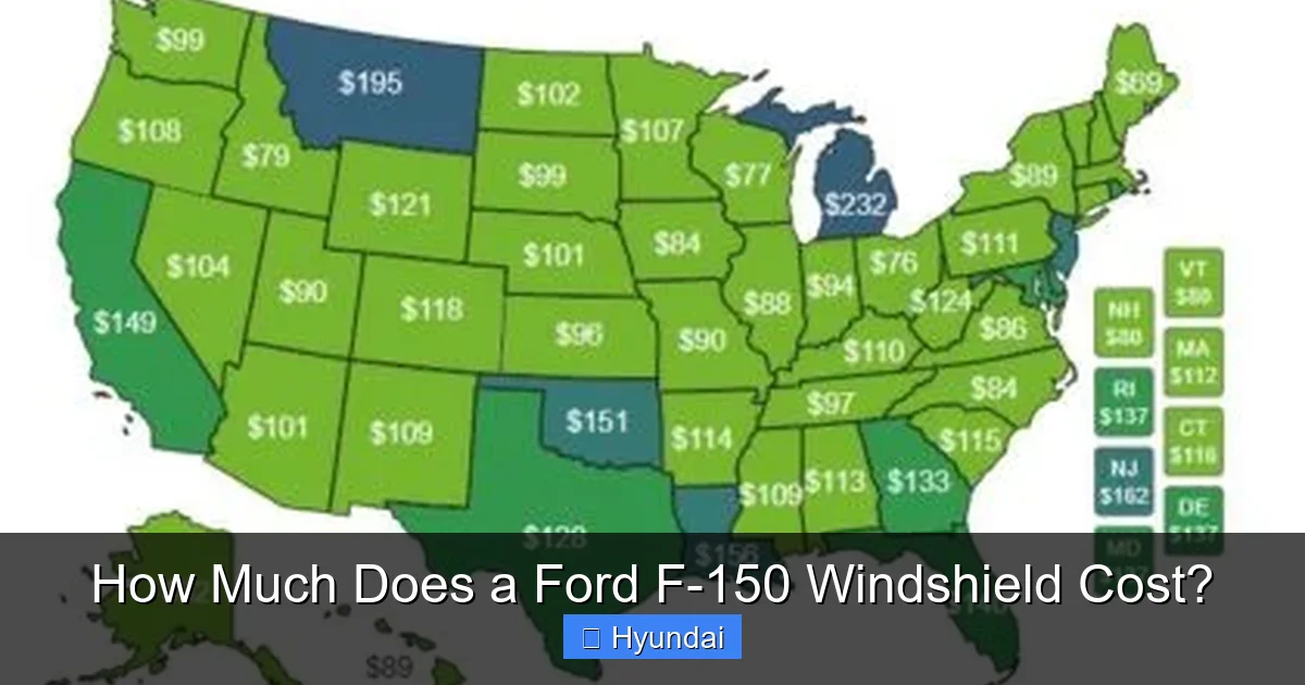 How Much Does a Ford F-150 Windshield Cost?