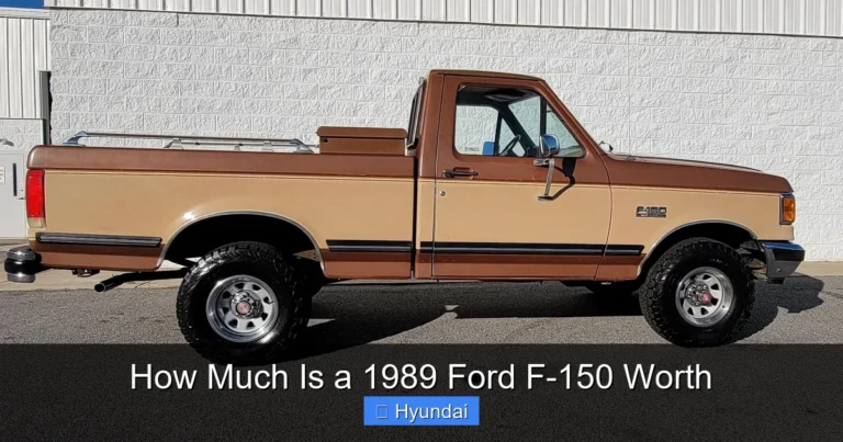 How Much Is a 1989 Ford F-150 Worth