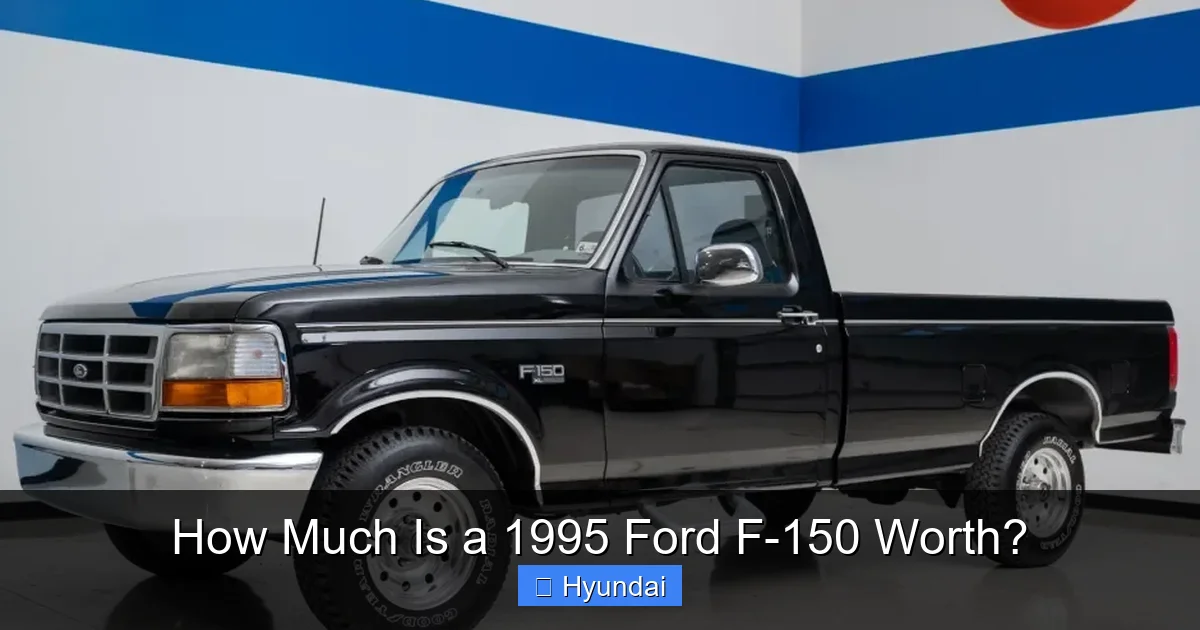 How Much Is a 1995 Ford F-150 Worth?