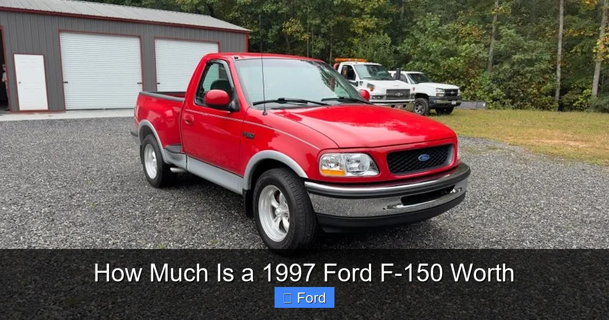 How Much Is a 1997 Ford F-150 Worth